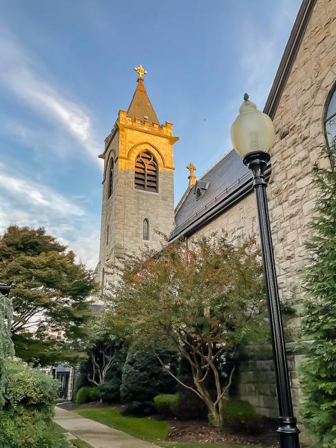 OLGC Steeple in Sunrise.jpg